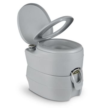 Portable tourist toilet, 20 l waste water tank, 45 × 40 × 42 cm