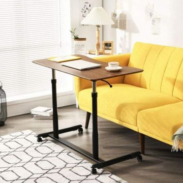 Laptop desk, height-adjustable, 95 × 55 × 70–106 cm
