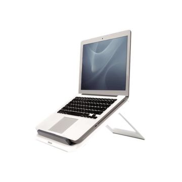 Sülearvutilaud Fellowes Quick Lift I-Spire, 7 asendit, Valge, 32 × 28,6 × 4,2 cm