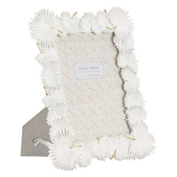 Pildiraam Palm Leaf, Valge, 22,7 × 28 × 1,5 cm