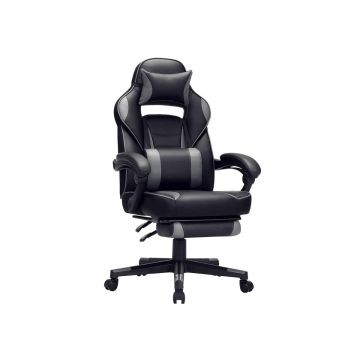 Игровое кресло OBG073B03, чёрно-серое