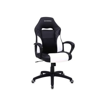 Игровое кресло OBG38BW, чёрное/белое