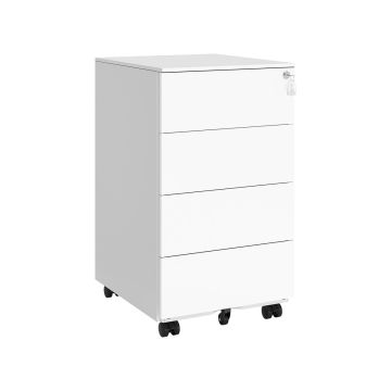 Dokumendikapp 45.1x39x69.3cm, valge