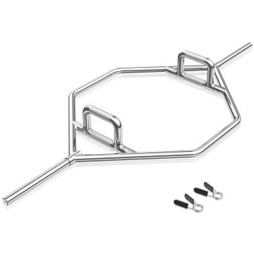 Olympic hexagonal bar, 2 folding handles, 142 × 62 × 13 cm
