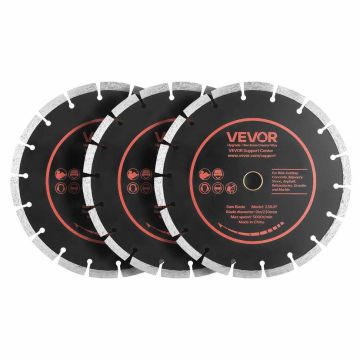 Алмазные диски VEVOR 230JP, 3 шт