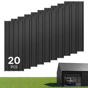 Кровельные панели VEVOR SKU2025008, 20 шт, Чёрный, 108 × 42,6 см