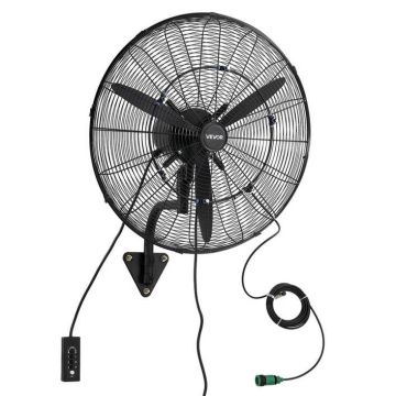 Sieninis ventiliatorius VEVOR 610 mm, osciliacinis, IP44, 3 greičiai, 110 W