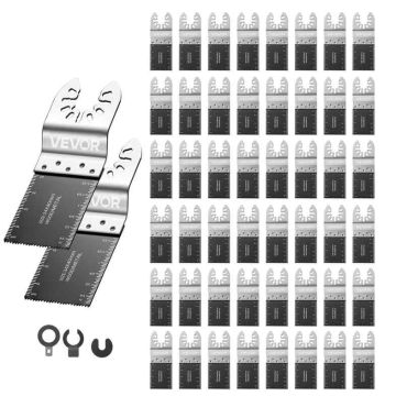 Võnketööriista terad VEVOR SS-50PCS, 50 tk, 34 × 90 mm