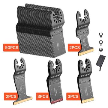 Võnkuvate saeterade komplekt VEVOR SS-60PCS-M, 60 tk, 24 × 10 × 6 cm