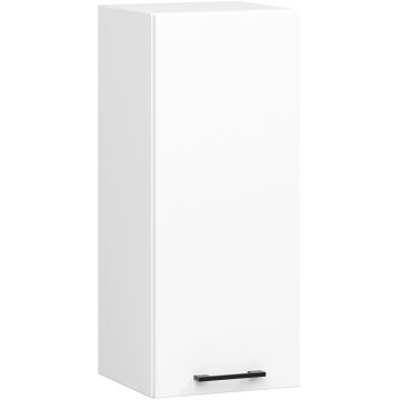 Навесной кухонный шкаф OLIWIA W30 H720, Белая, 30 × 72 × 30 см