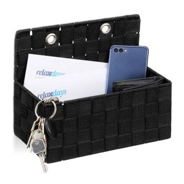 Riputatav hoiukorv Relaxdays, 1 tk, 25 × 20 × 16,5 cm