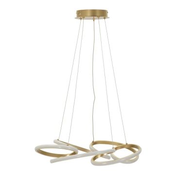 Glovy LED pendant light, integrated LED, Ø 55 × 120 cm