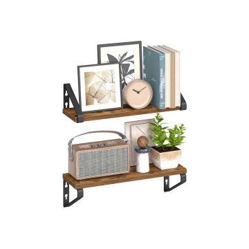 Seinariiulid VASAGLE, 2 tk, 40 × 12,7 × 11,2 cm