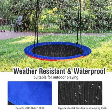 Hanging swing, up to 150 kg, Blue, Ø 100 × 160 cm