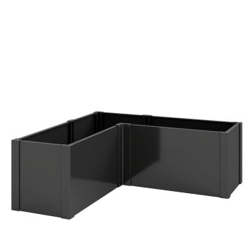 Kõrgpeenar, 562 l, Must, 150 × 150 × 55 cm
