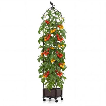 Raised bed, with self-watering system, 30 × 30 × 95–200 cm