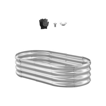 Kõrgpeenar VEVOR GM61003-120X60X27CM, ovaalne, 120 × 60 × 29 cm