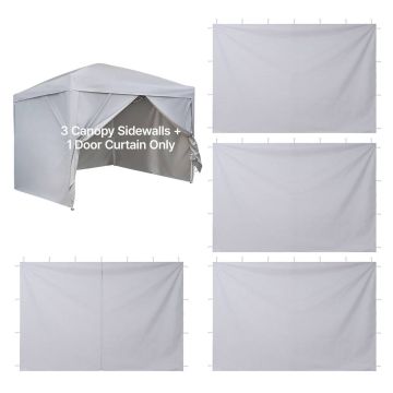 Telgi külgseinad VEVOR KDPJ-002, 4 tk, 200 × 300 cm