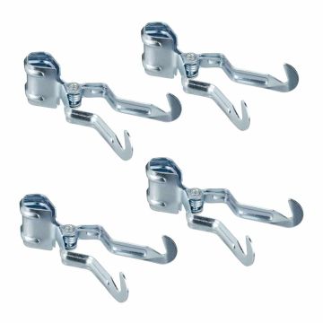Крючки для стоек палатки Relaxdays 10035975, комплект 4 шт, 3 × 11 × 5,5 см