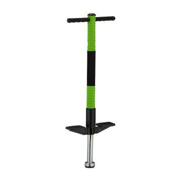 Polsterdatud „Pogo“ hüppekepp Relaxdays, 15–35 kg, roheline, 95 × 24 × 6 cm