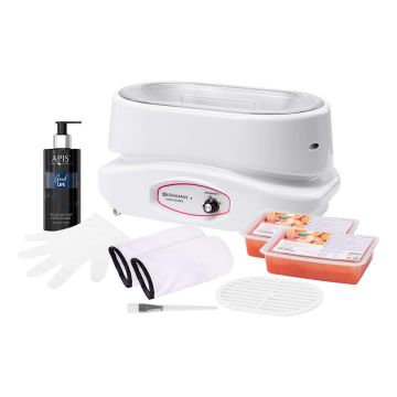 Parafiinikomplekt GIOVANNI 220 W, 2 × 500 g parafiini ja 300 ml kreemi, 24 × 20 × 38 cm