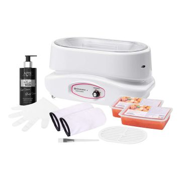Parafiinikomplekt GIOVANNI 220 W, 500 g vaha ja 300 ml kreem, 38 × 24 × 20 cm