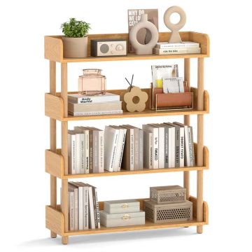 Build-in bookshelf, 4-tier, 80 × 102 × 24 cm