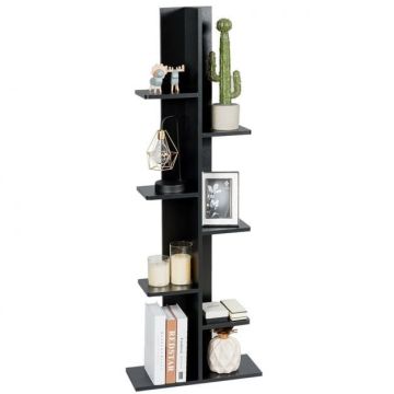 Build-in shelf, 7 tiers, 50.8 × 141 × 20.32 cm