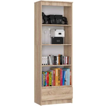 Põrandariiul CLP R60, 4 riiulit ja 1 sahtel, 60 × 180 × 35 cm