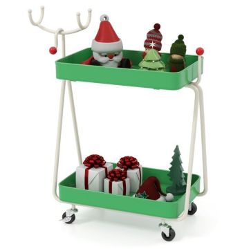 Promotion CM25148LS 2-tier shelf, 55.5 × 66.5 × 28.5 cm