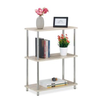 Eraldiseisev riiul Relaxdays 10025152.0, 3 tasandit, 60 × 76 × 30 cm