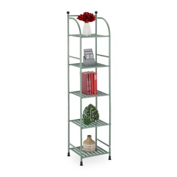 Vabalt seisev riiul Relaxdays, 5 riiulit, 33 × 145 × 28 cm