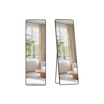 Põrandapeegel SONGMICS, Ristkülikukujuline, Must, 150 × 40 cm