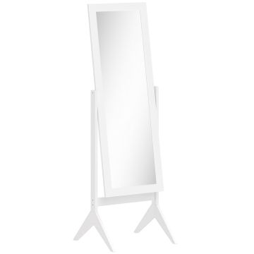 Täispikkuses põrandapeegel, 2 kaldenurga asendit, 47 × 148 × 46 cm