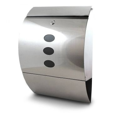Почтовый ящик с отделением для газет, 30,5 × 41 × 11,2 см