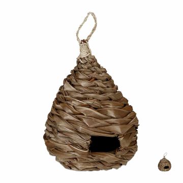 Linnumaja Relaxdays, B-disain, 38 × 21 × 21 cm