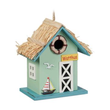 Linnumaja Relaxdays 10044510.0, Riputusaasaga, 19 × 24,5 × 13,5 cm