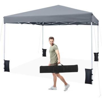 Arbour, 3 height positions, 290 × 290 × 230–248 cm