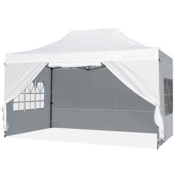 Gazebo, 4-6 people, 10 × 14 × 10-10.6 ft