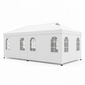 Arbour, 6 side panels, 600 × 300 × 250–270 cm