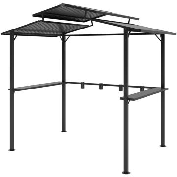 Grillimisvarikatus Outsunny 250x160x250cm., must