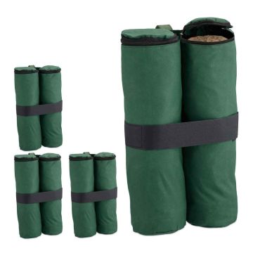 Varikatuse liivakotid Relaxdays, 4 tk, 40 × 42 × 1,5 cm