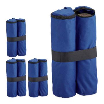 Varikatuse liivakotid Relaxdays, 4 tk, 40 × 42 × 1,5 cm