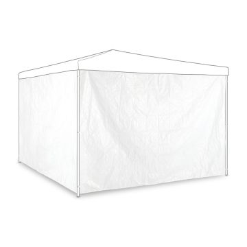 Боковые панели беседки Relaxdays, 2 шт, Белые, 300 × 200 см