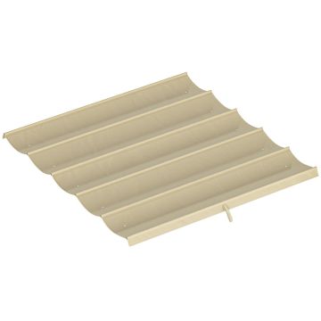 Varikatuse katus Outsunny 250x255x6cm., beež