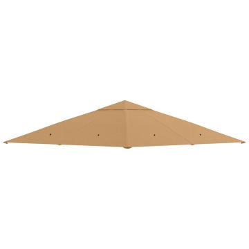 Varikatuse katus Outsunny 298x295cm., beež