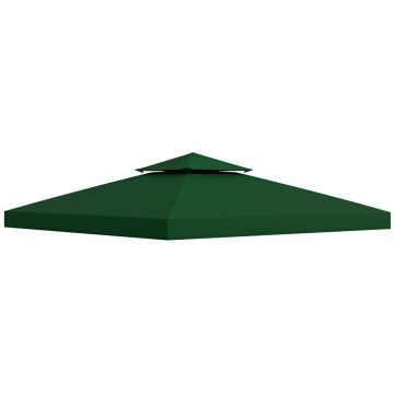 Varikatuse katus Outsunny 300x300cm., roheline