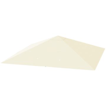 Чехол для крыши беседки, 8 дренажных отверстий, 298 × 298 см
