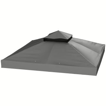 Чехол для крыши беседки, Верхний чехол, 300 × 300 см