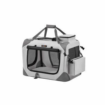 Koera transpordikott 60x42x42cm., hall